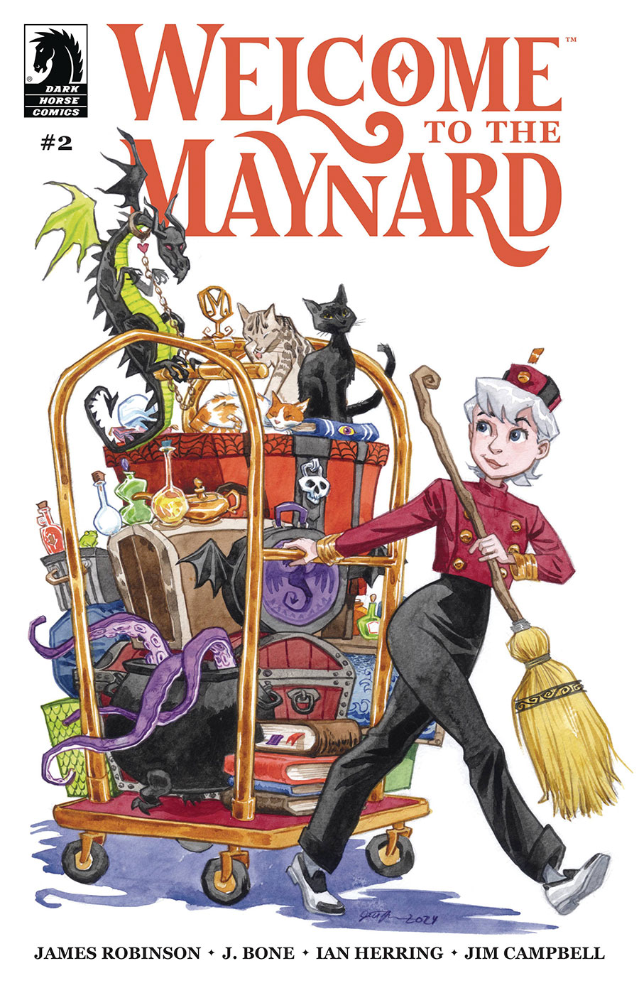 Welcome To The Maynard #2 Cover B Variant Jill Thompson Cover