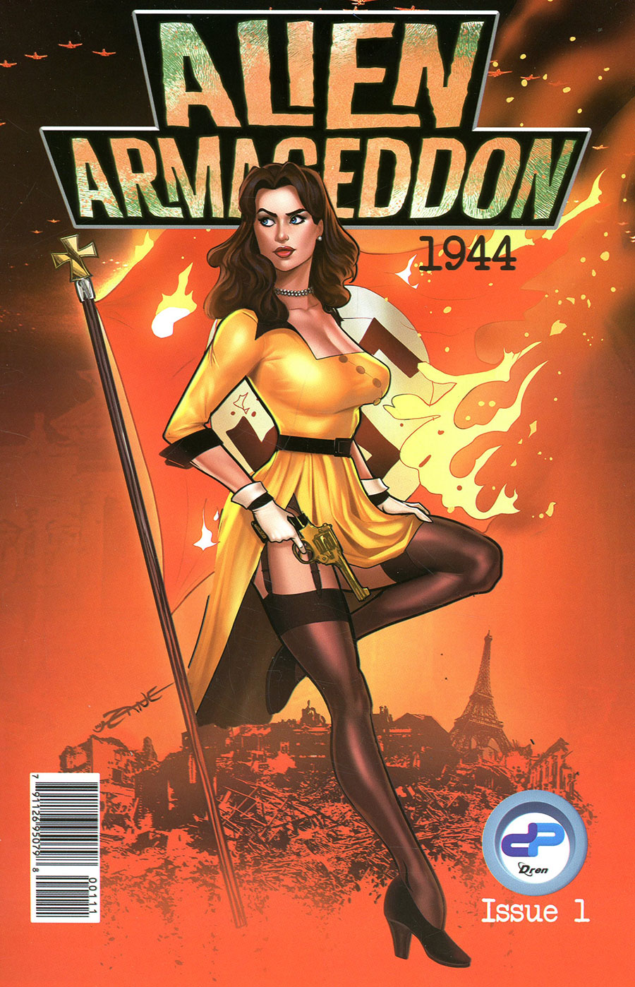 Alien Armageddon 1944 #1 Cover A Regular CB Zane Cover