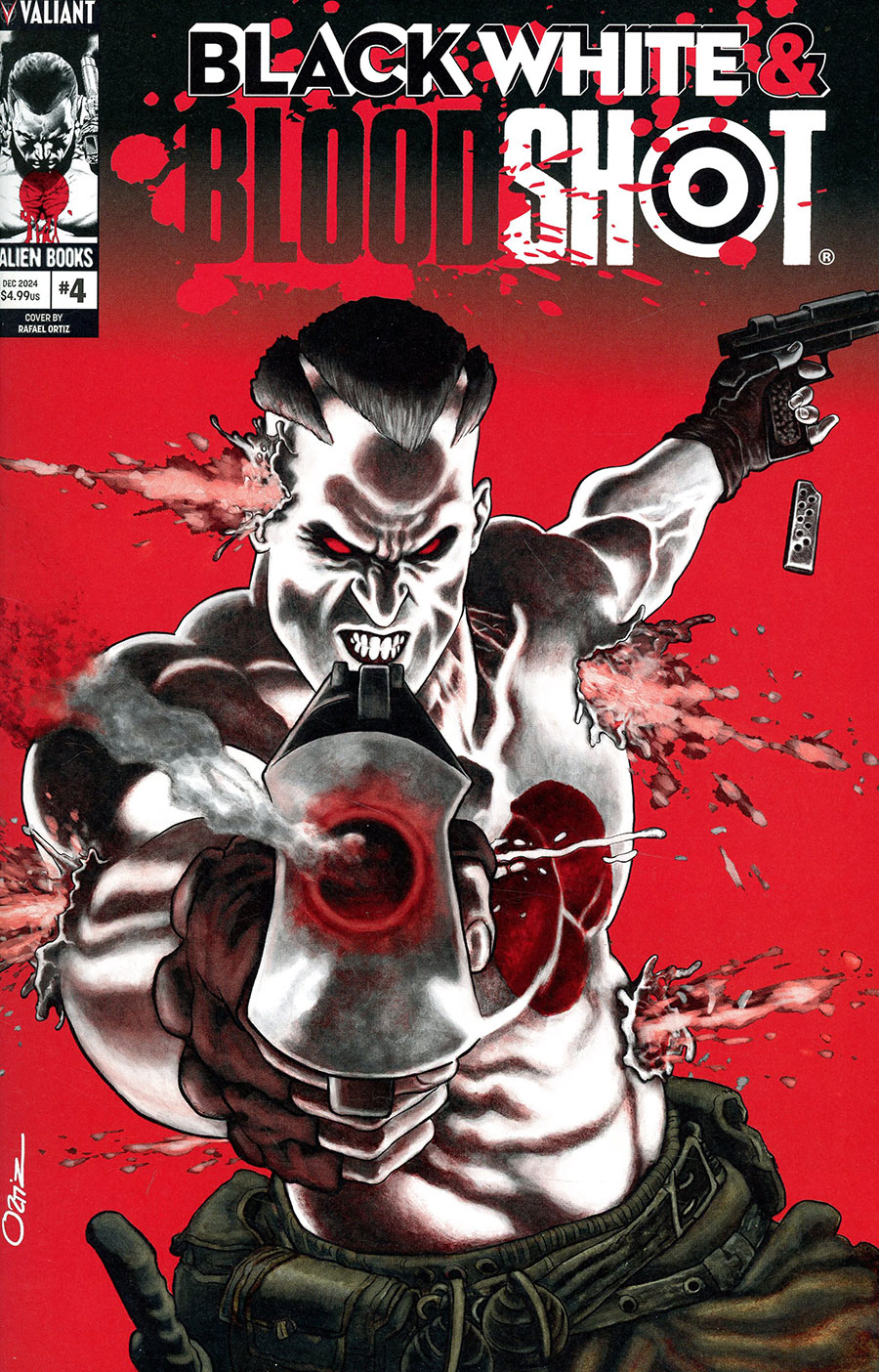 Black White & Bloodshot #4 Cover A Regular Rafael Ortiz Cover