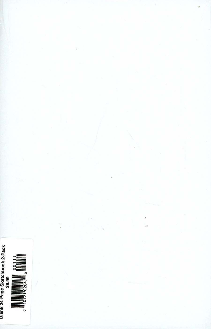 Blank 24-Page Sketchbook 2-Pack