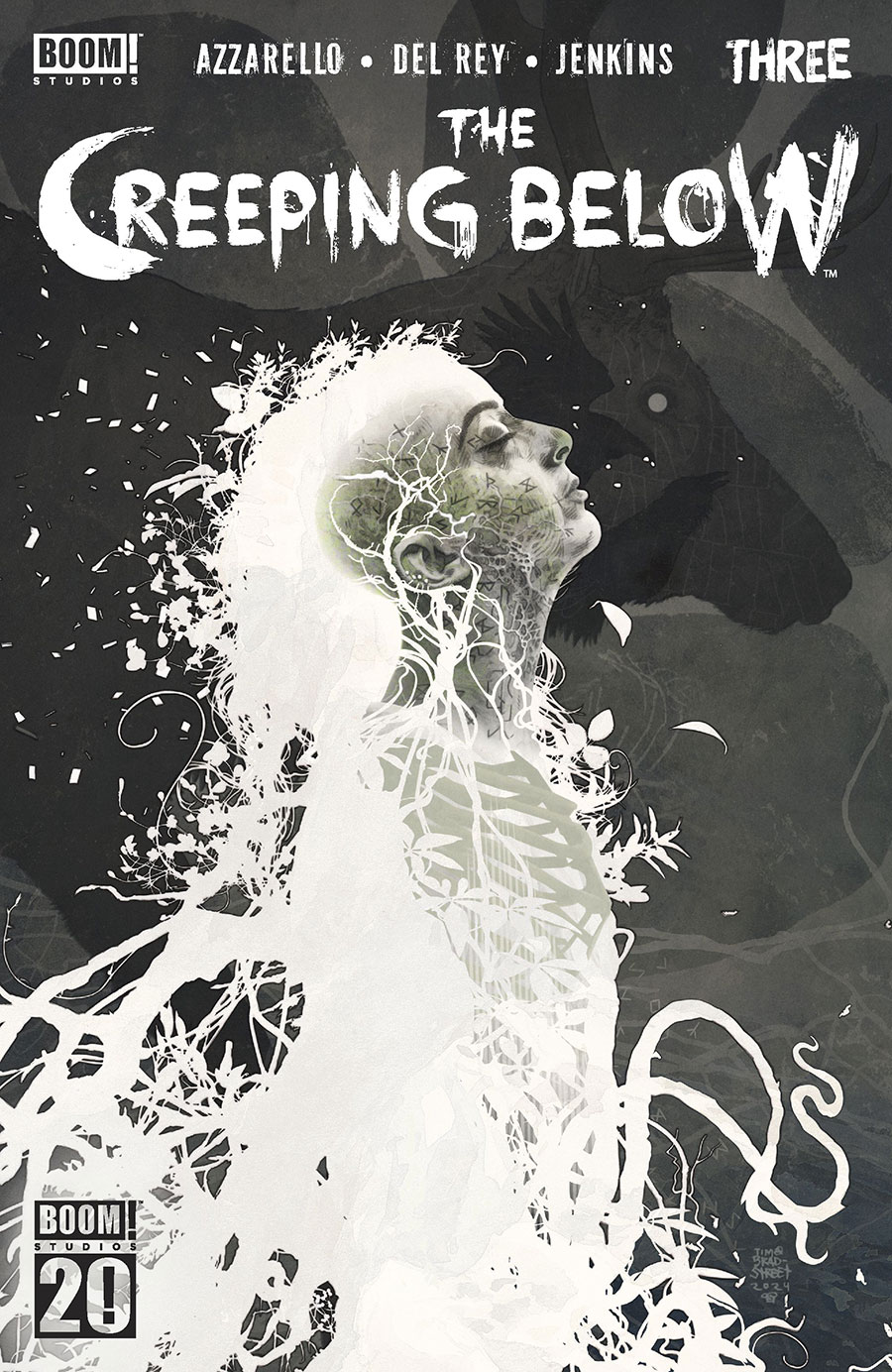 Creeping Below #3 Cover E Variant Tim Bradstreet Reveal Cover