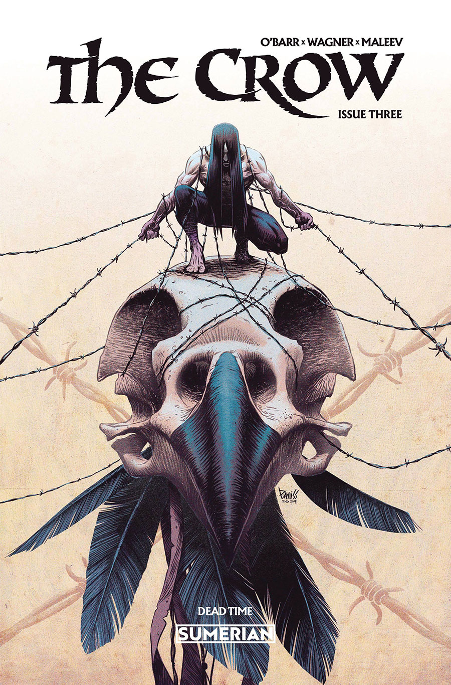 Crow Dead Time (Sumerian Comics) #3 Cover C Variant Daniel Bayliss Cover