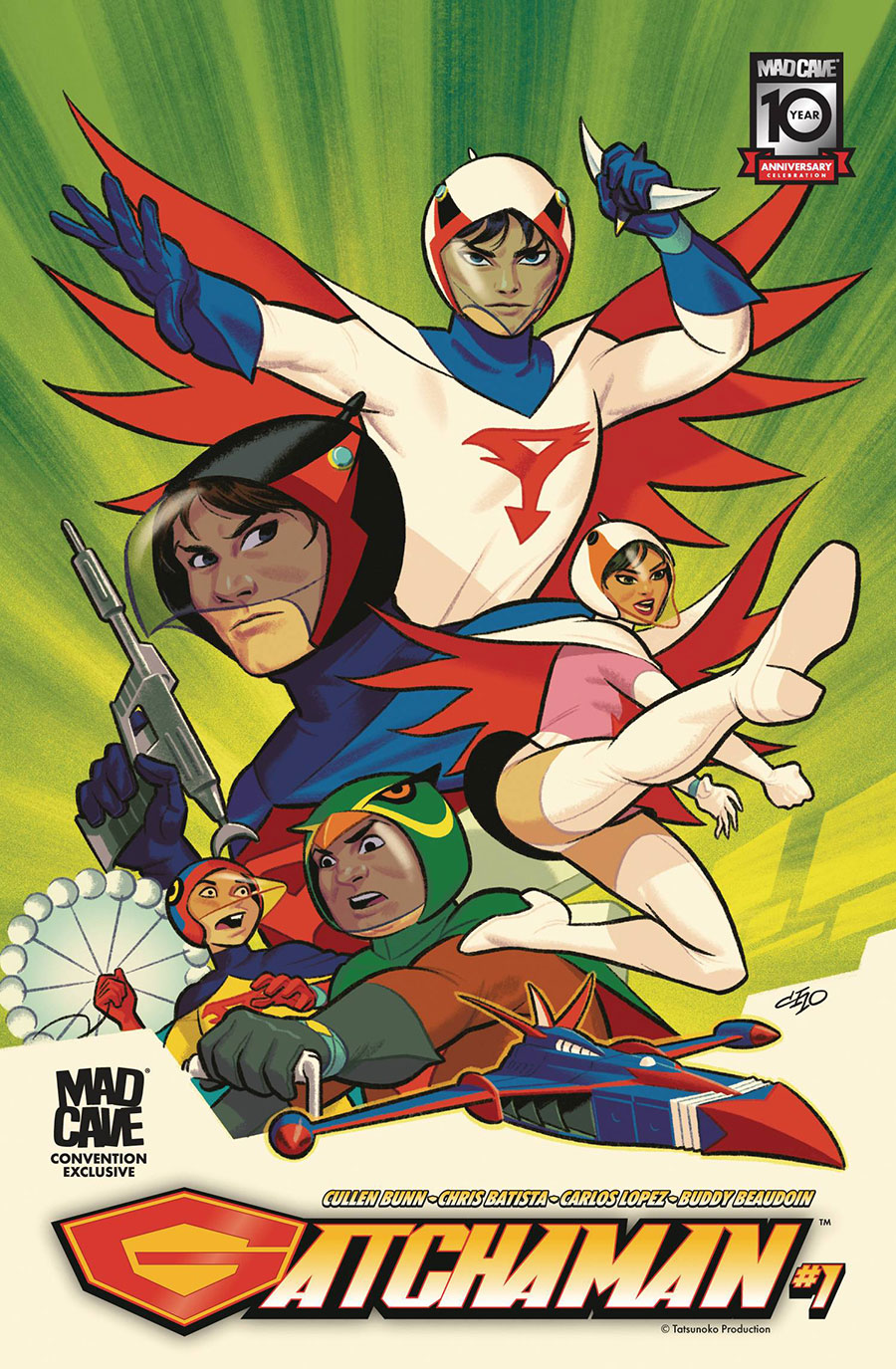 Gatchaman #1 Cover I Convention Exclusive Michael Cho Variant Cover