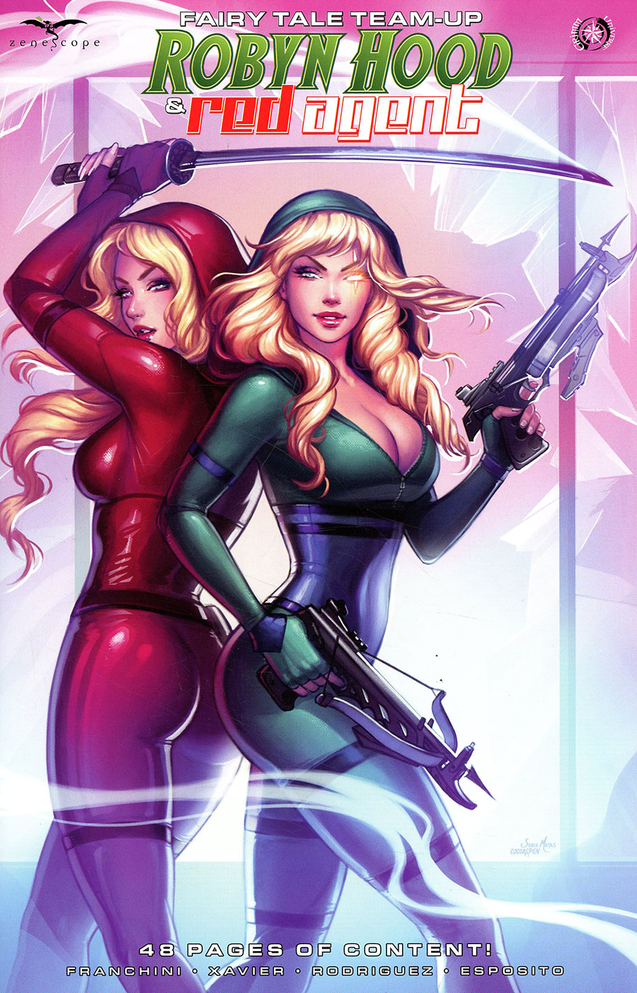 Grimm Fairy Tales Presents Fairy Tale Team-Up Robyn Hood & Red Agent #1 (One Shot) Cover D Variant Sonia Matas Cover