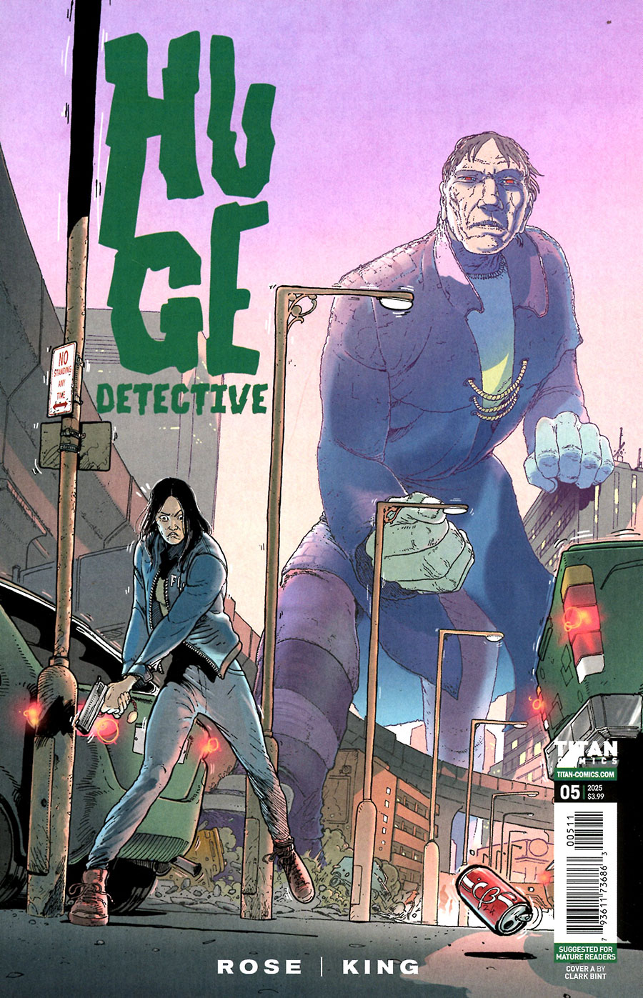 Huge Detective #5 Cover A Regular Clark Bint Cover