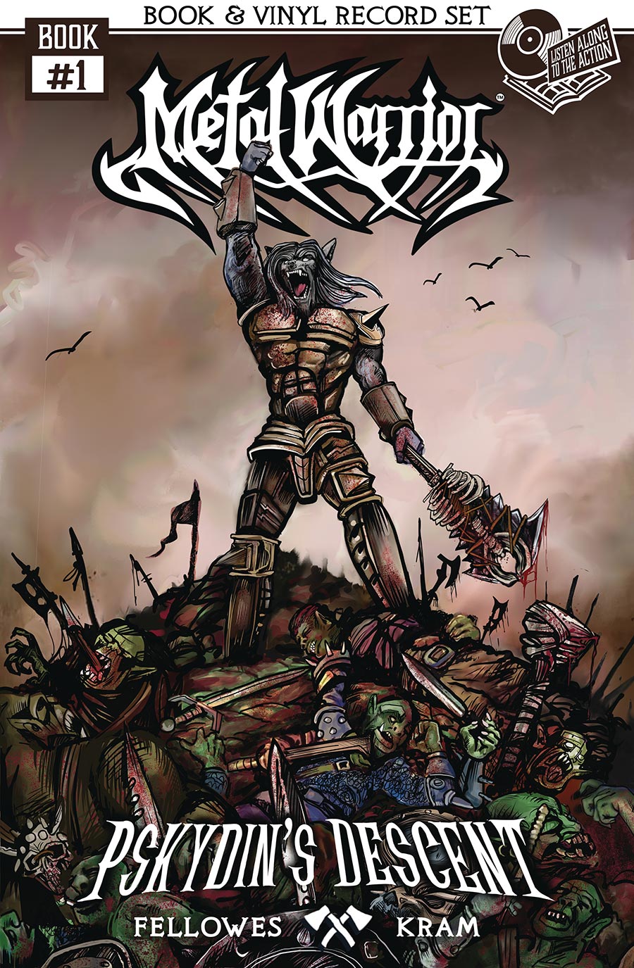 Metal Warrior Psykdins Descent Vol 1 The Adventure Begins With 7-Inch Vinyl