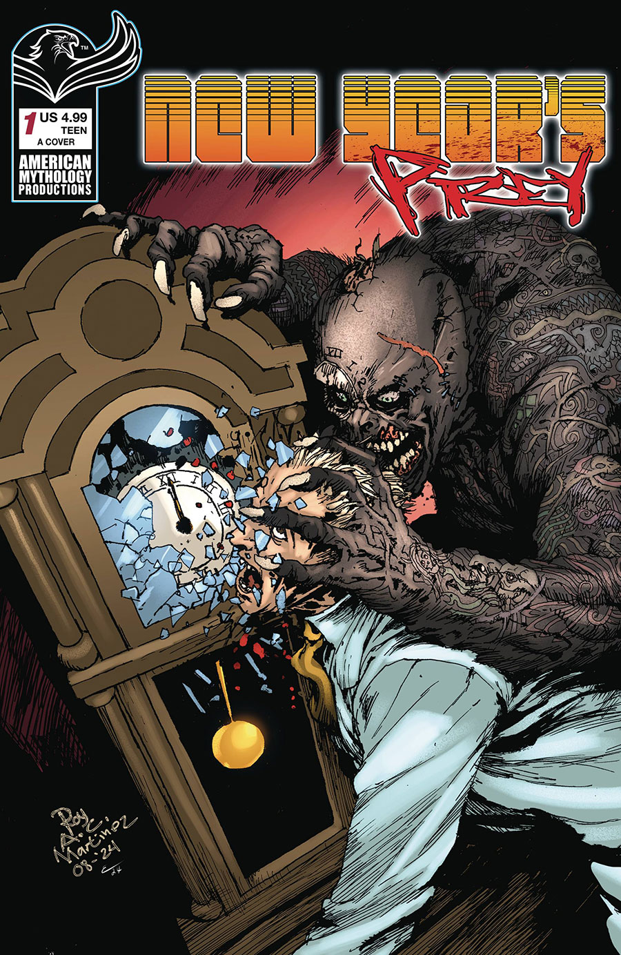New Years Prey #1 Cover A Regular Roy Allan Martinez Cover