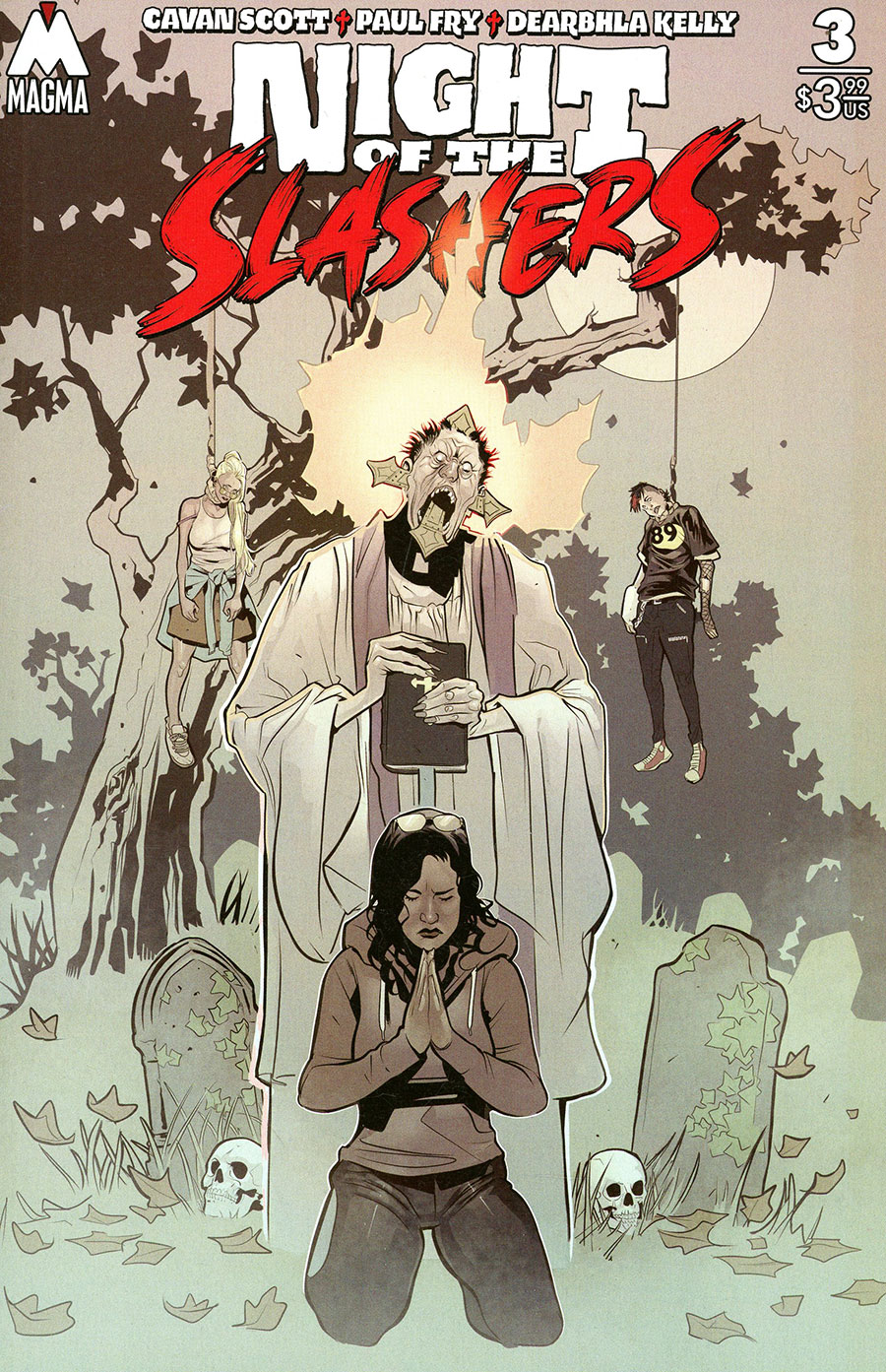 Night Of The Slashers #3 Cover A Regular Paul Fry Cover