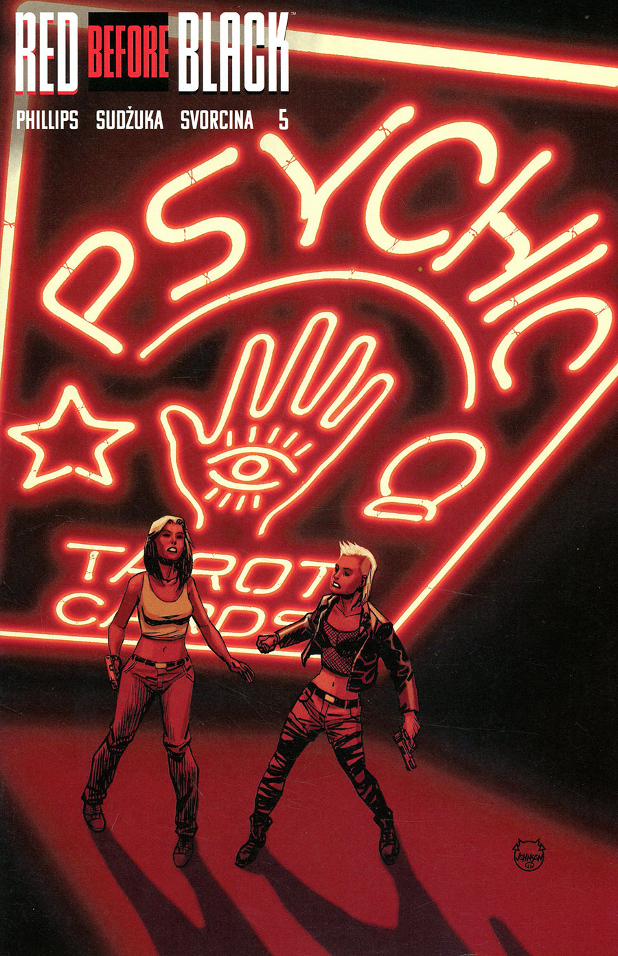 Red Before Black #5 Cover B Variant Dave Johnson Cover