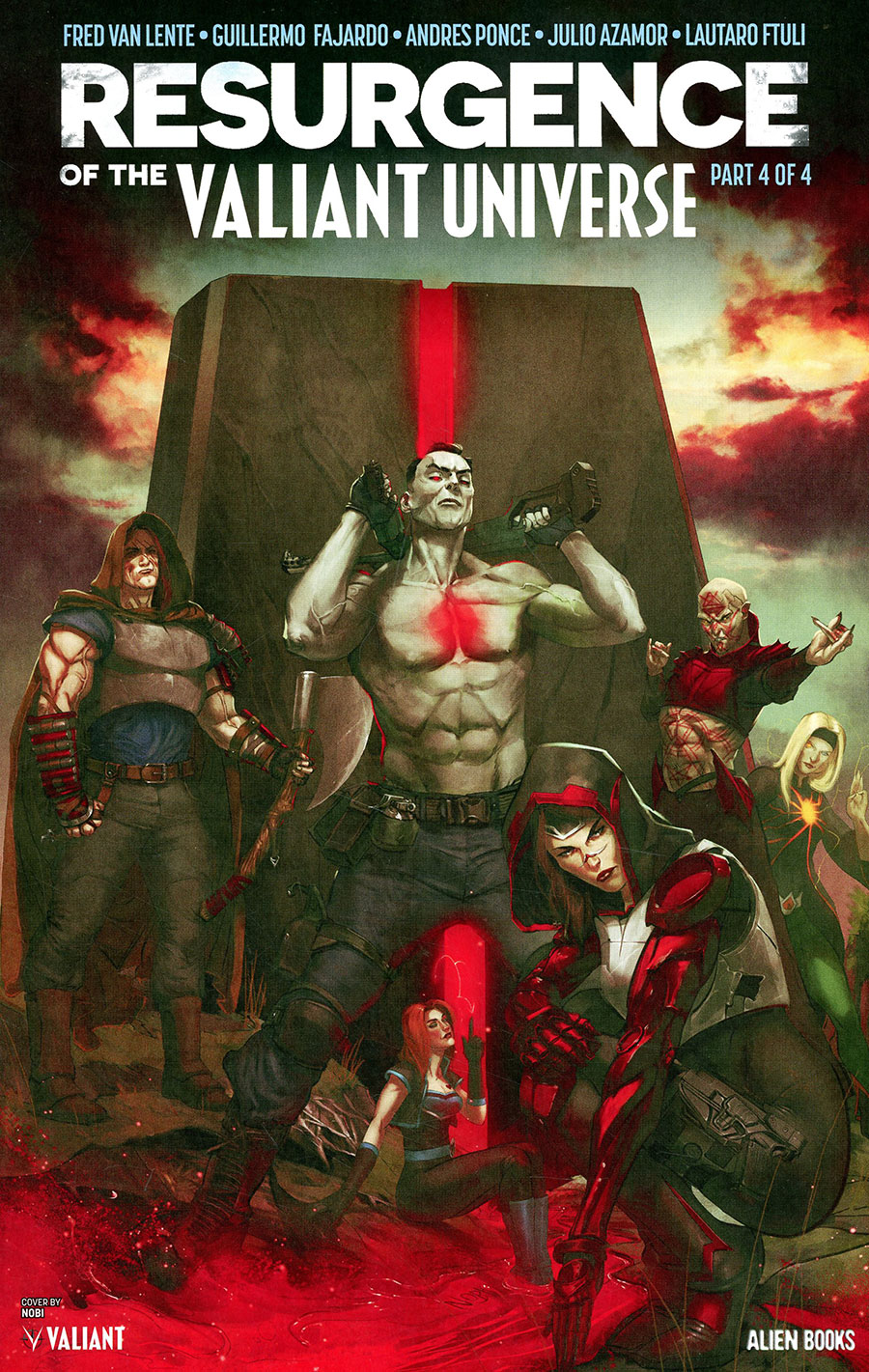 Resurgence Of The Valiant Universe #4 Cover B Variant Nobi Cover