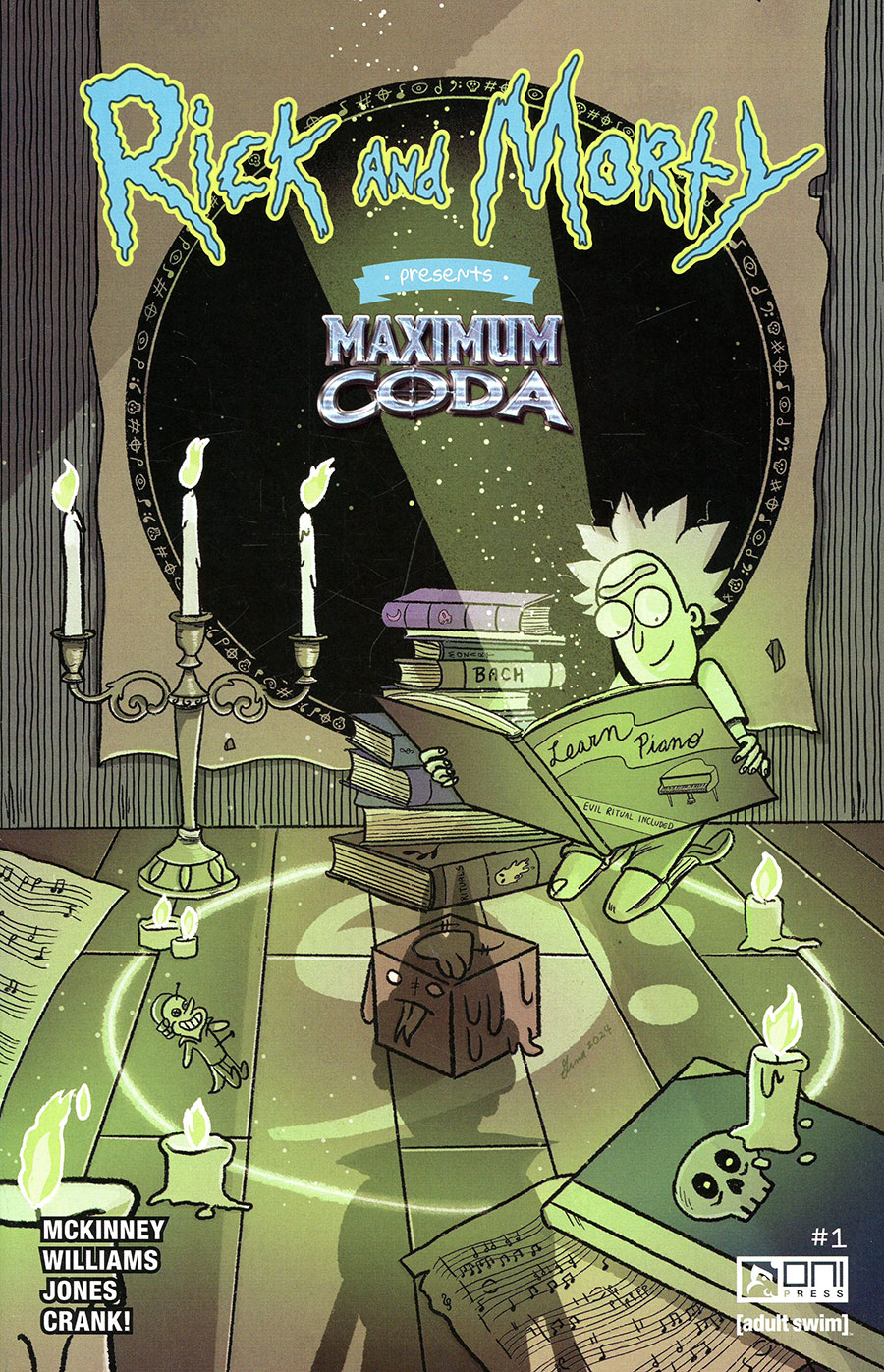 Rick And Morty Presents Maximum Coda #1 (One Shot) Cover B Variant Gina Allnatt Cover