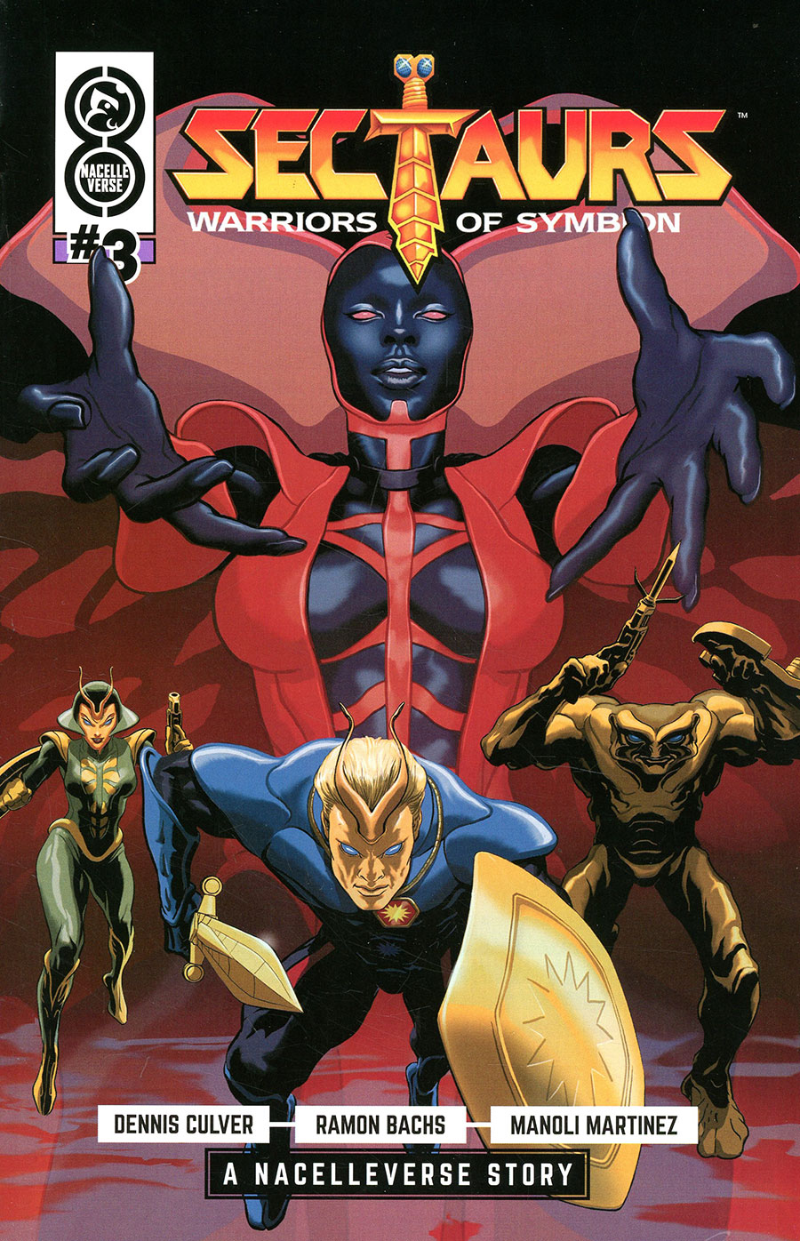 Sectaurs Vol 2 #3 Cover B Variant Grey Williamson Cover