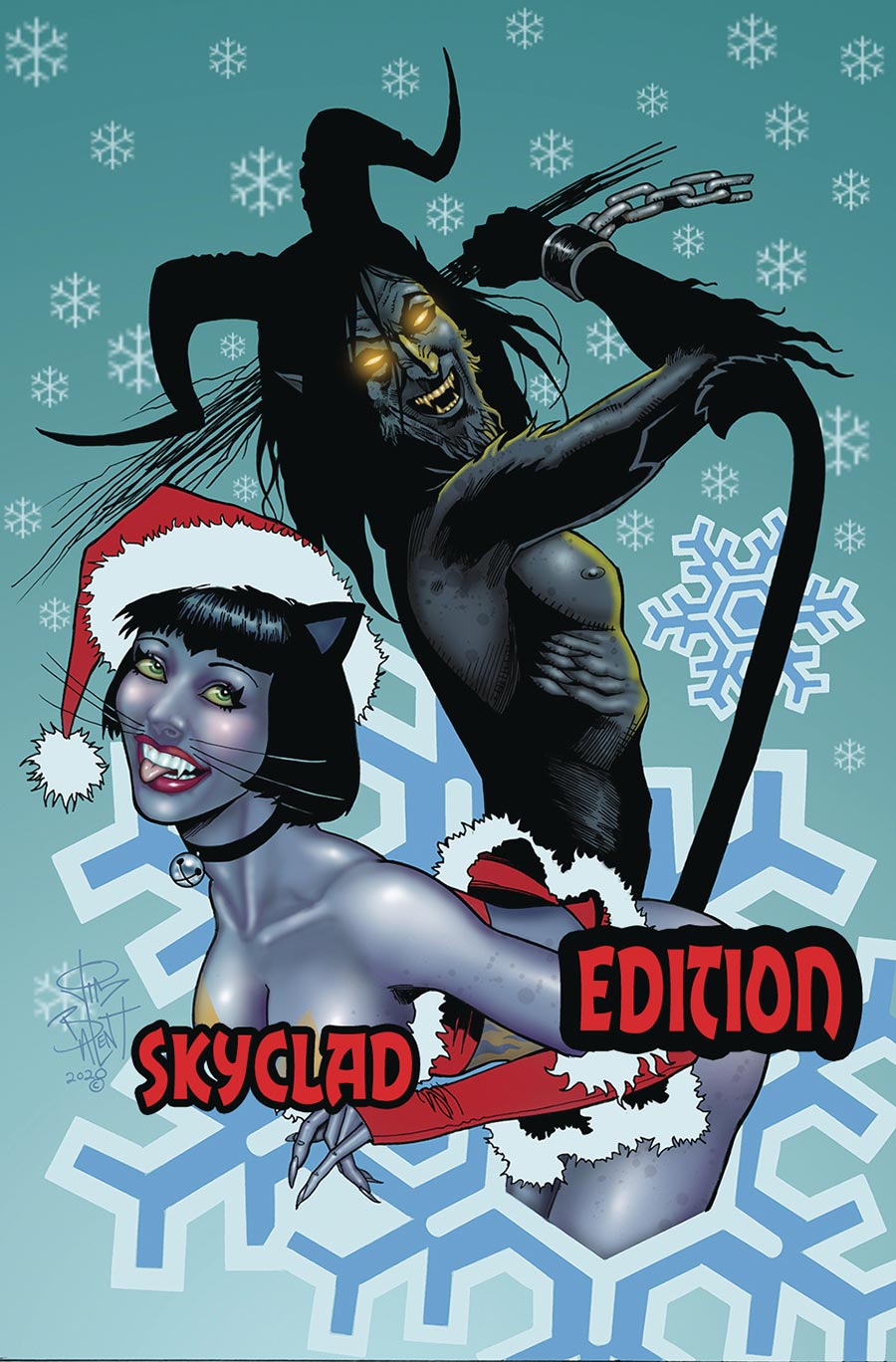 Tarot Witch Of The Black Rose #125 Skyclad Cover A Naughty List Edition