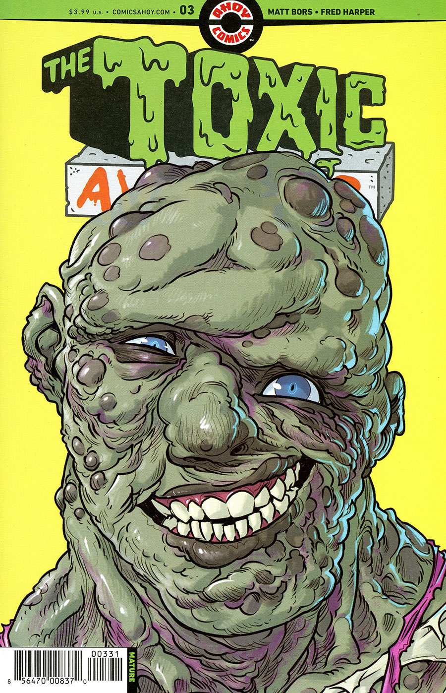 Toxic Avenger Vol 2 #3 Cover C Variant Sophie Campbell Cover