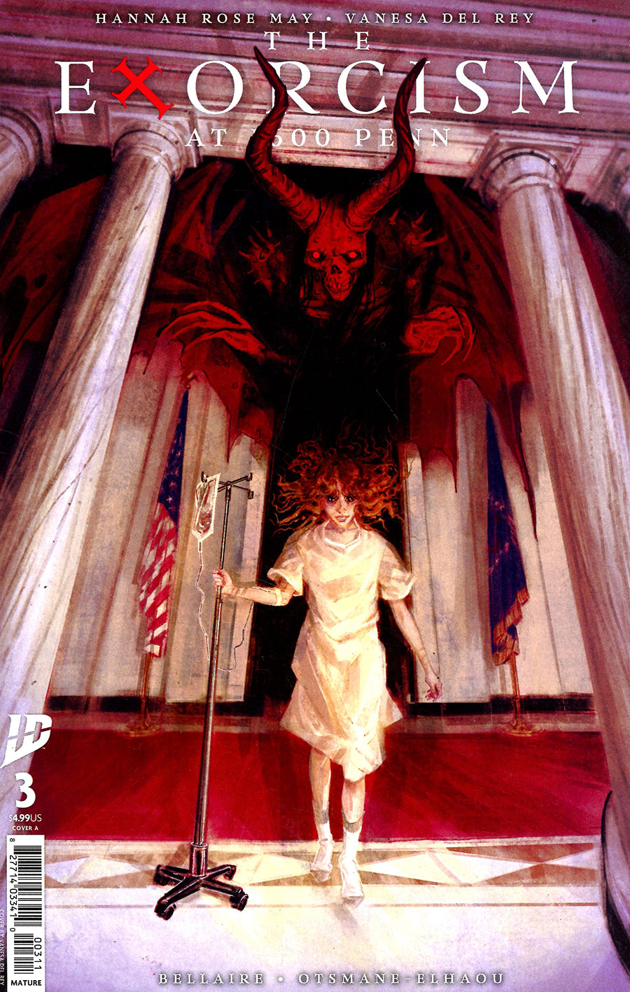 Exorcism At 1600 Penn #3 Cover A Regular Vanesa Del Rey Cover