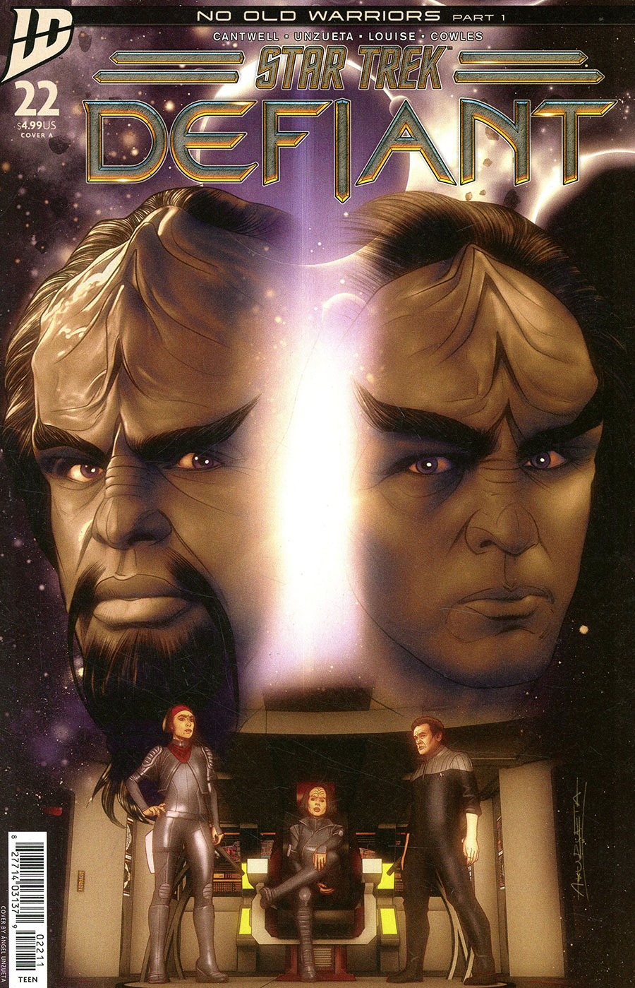 Star Trek Defiant #22 Cover A Regular Angel Unzueta Cover