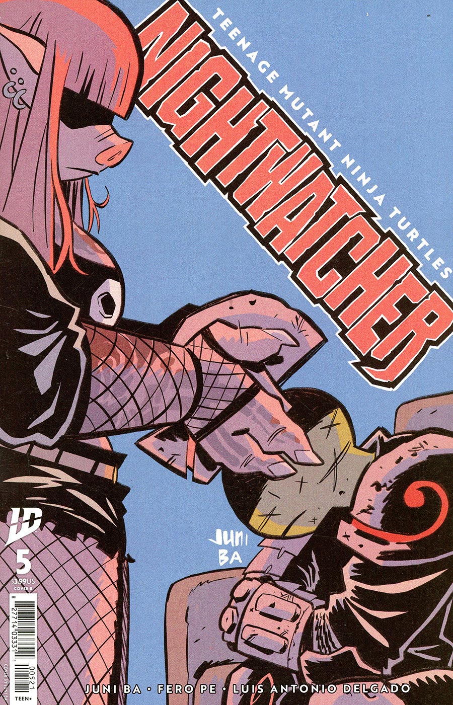 Teenage Mutant Ninja Turtles Nightwatcher #5 Cover B Variant Juni Ba Cover