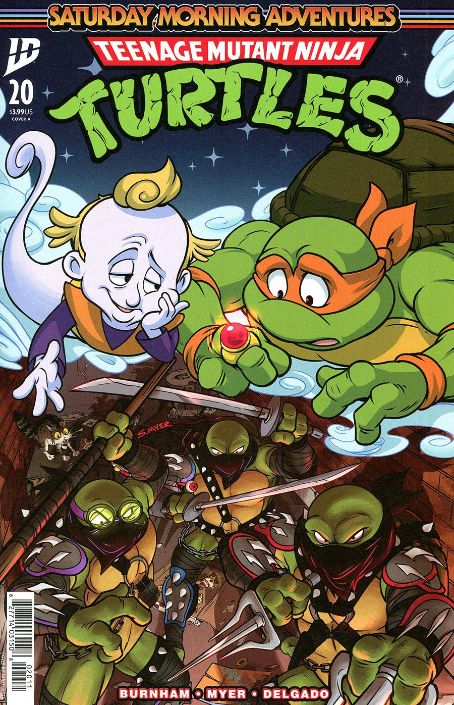 Teenage Mutant Ninja Turtles Saturday Morning Adventures Continued #20 Cover A Regular Sarah Myer Cover
