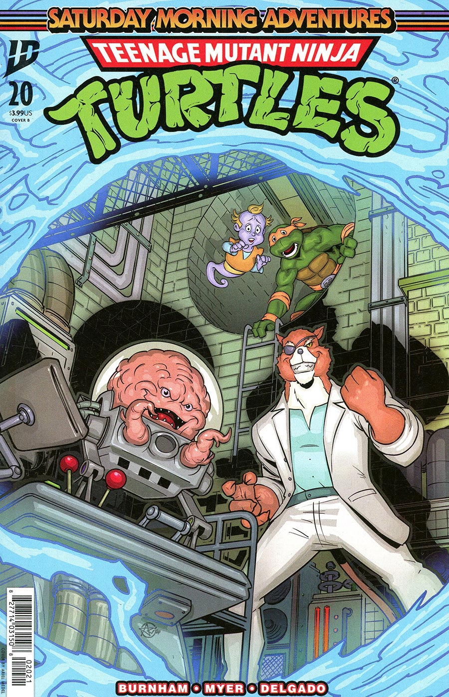 Teenage Mutant Ninja Turtles Saturday Morning Adventures Continued #20 Cover B Variant Ariel Medel Cover