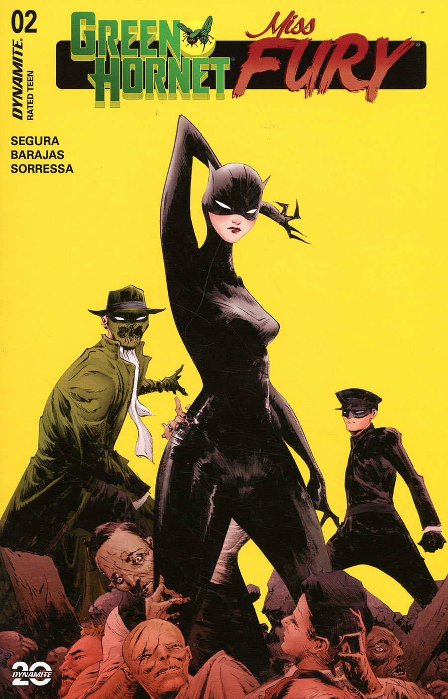 Green Hornet Miss Fury #2 Cover B Variant Jae Lee & June Chung Cover