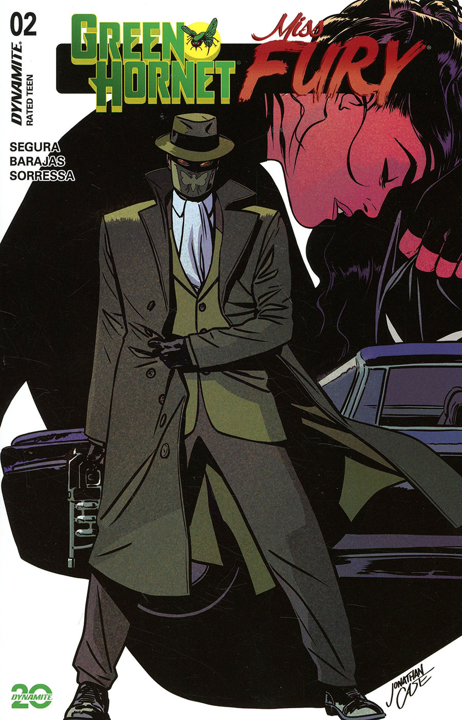 Green Hornet Miss Fury #2 Cover C Variant Jonathan Case Cover