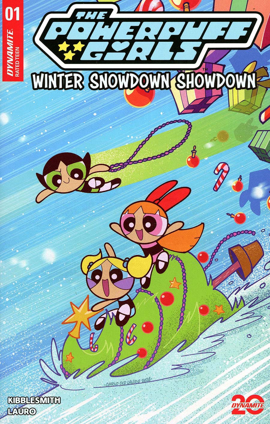 Powerpuff Girls Winter Snowdown Showdown #1 (One Shot) Cover A Regular Carlo Lauro Cover