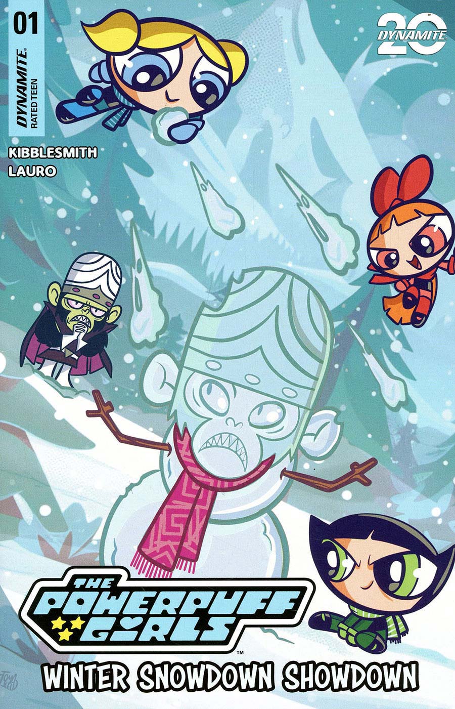 Powerpuff Girls Winter Snowdown Showdown #1 (One Shot) Cover C Variant Francesco Tomaselli Cover