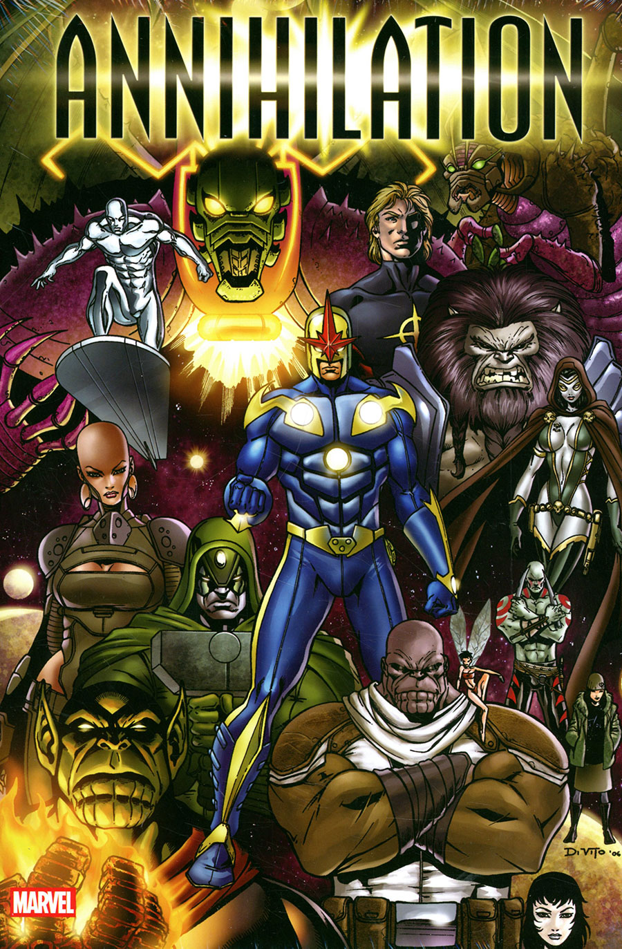 Annihilation Omnibus HC Direct Market Andrea Di Vito Variant Cover New Printing (2025)
