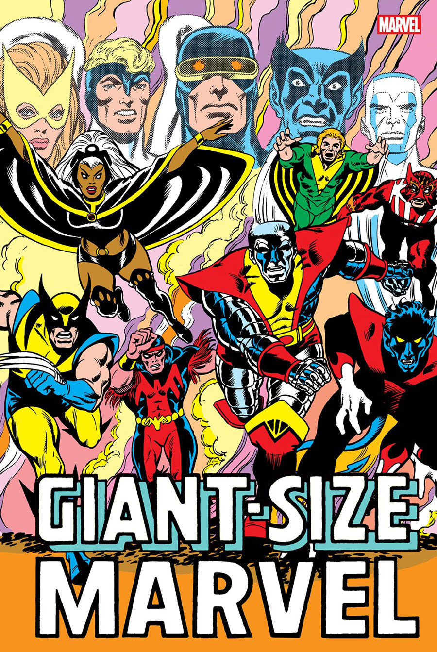Giant-Size Marvel Omnibus HC Book Market Dave Cockrum X-Men Cover