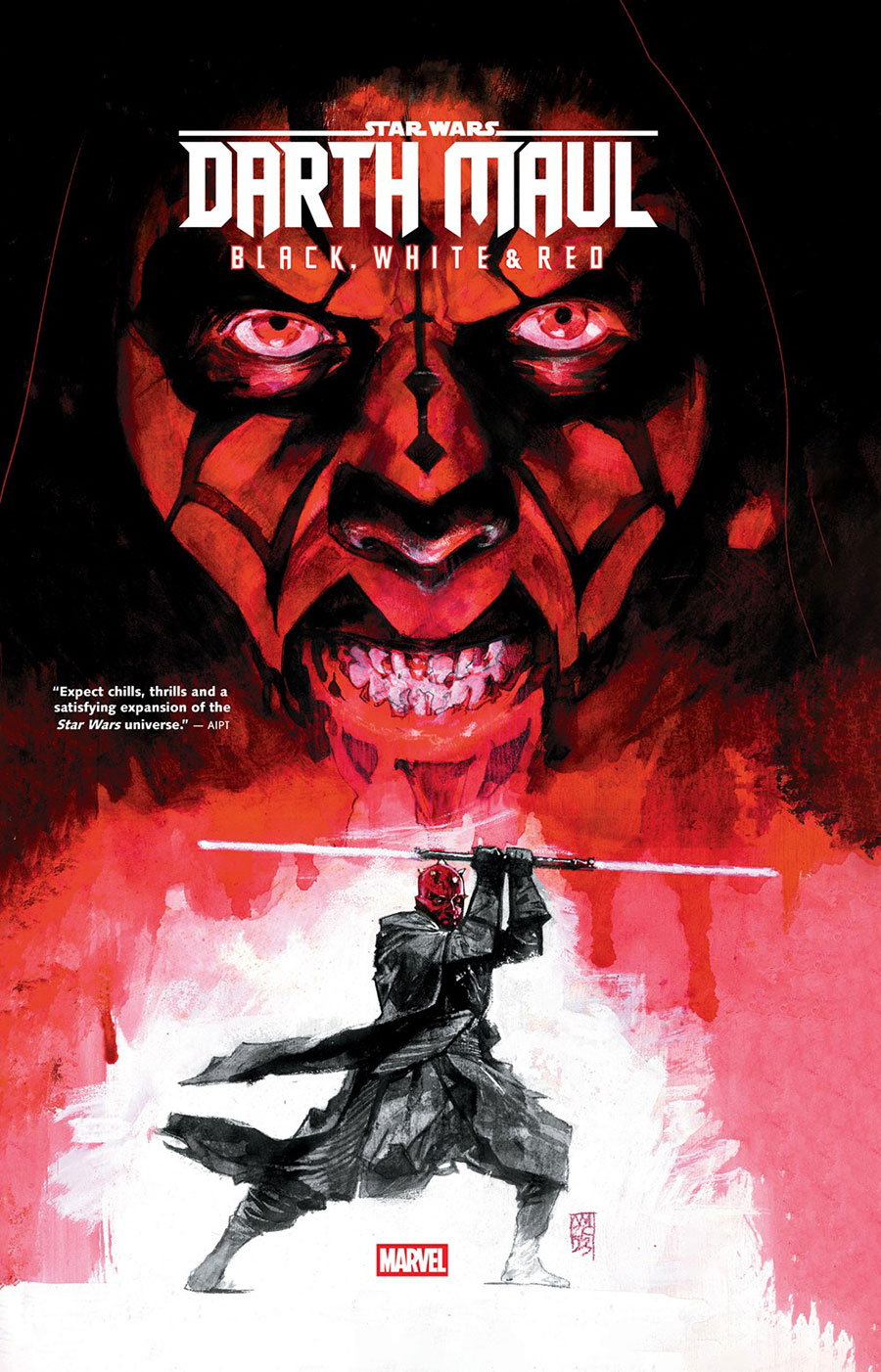 Star Wars Darth Maul Black White & Red Treasury Edition TP