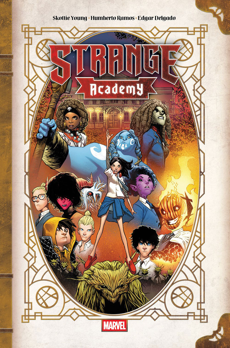 Strange Academy Omnibus HC Book Market Humberto Ramos Cover