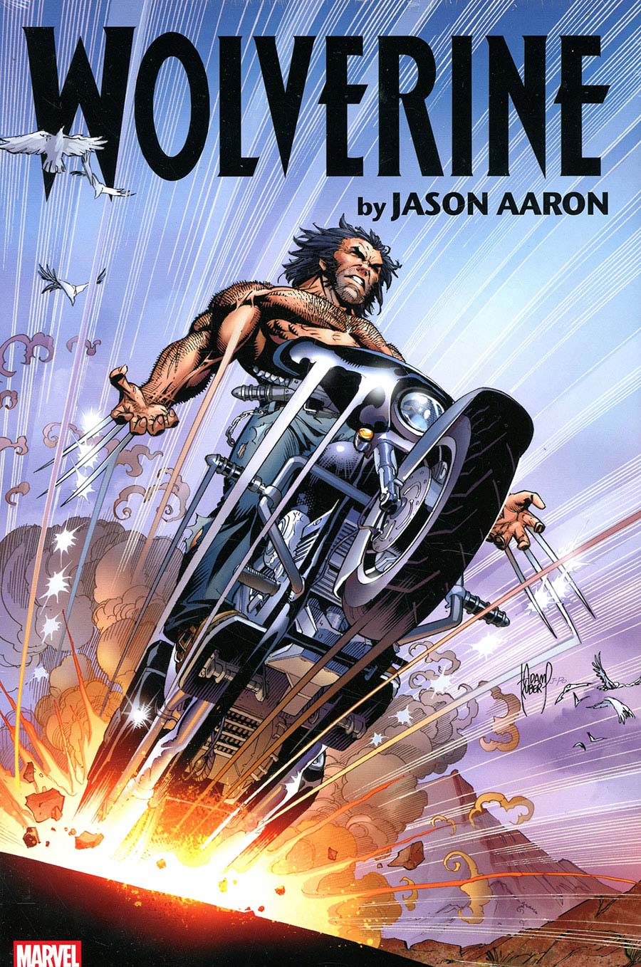 Wolverine By Jason Aaron Omnibus Vol 1 HC Direct Market Adam Kubert Variant Cover