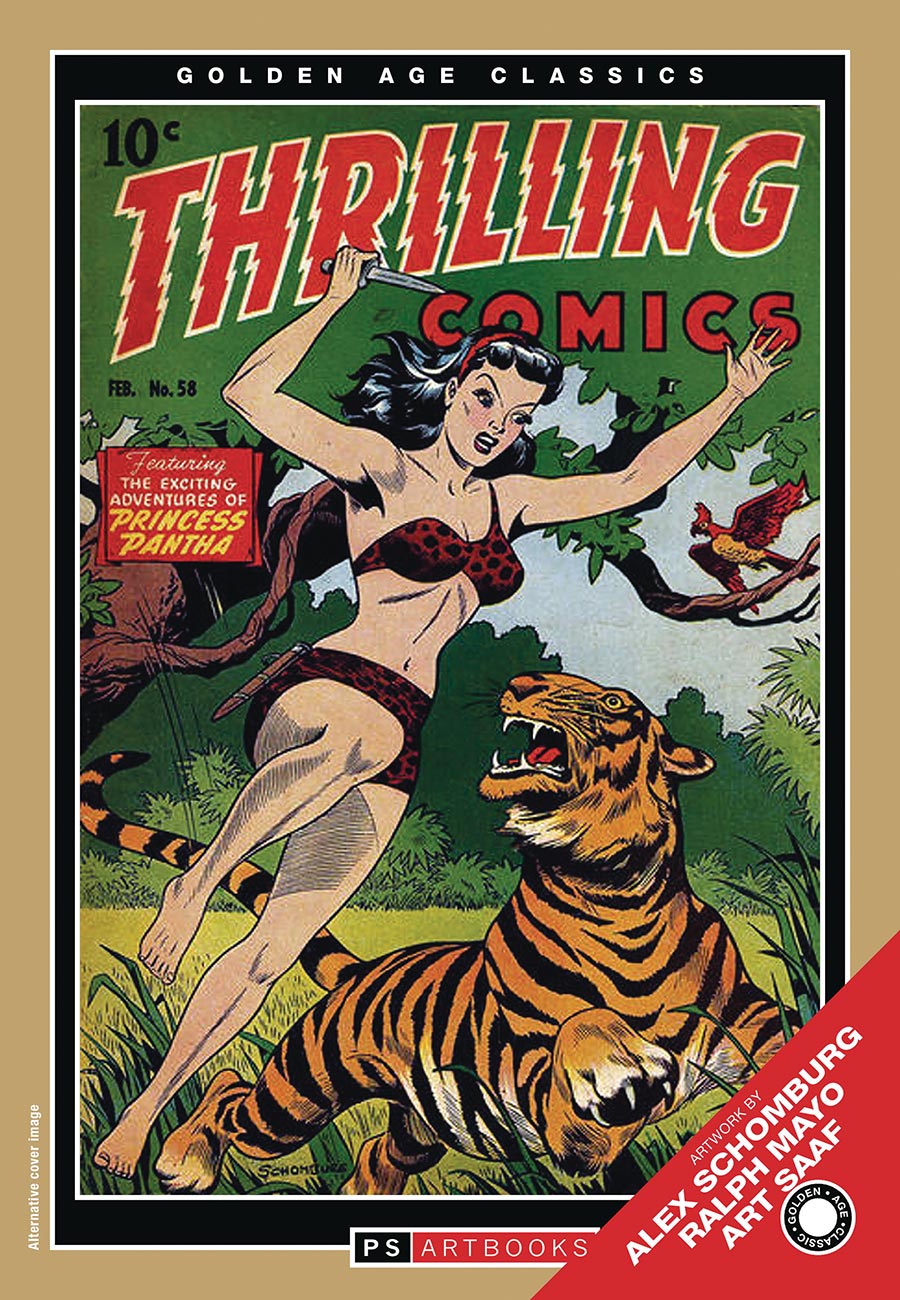 Golden Age Thrilling Comics Princess Pantha Softee Vol 1 TP