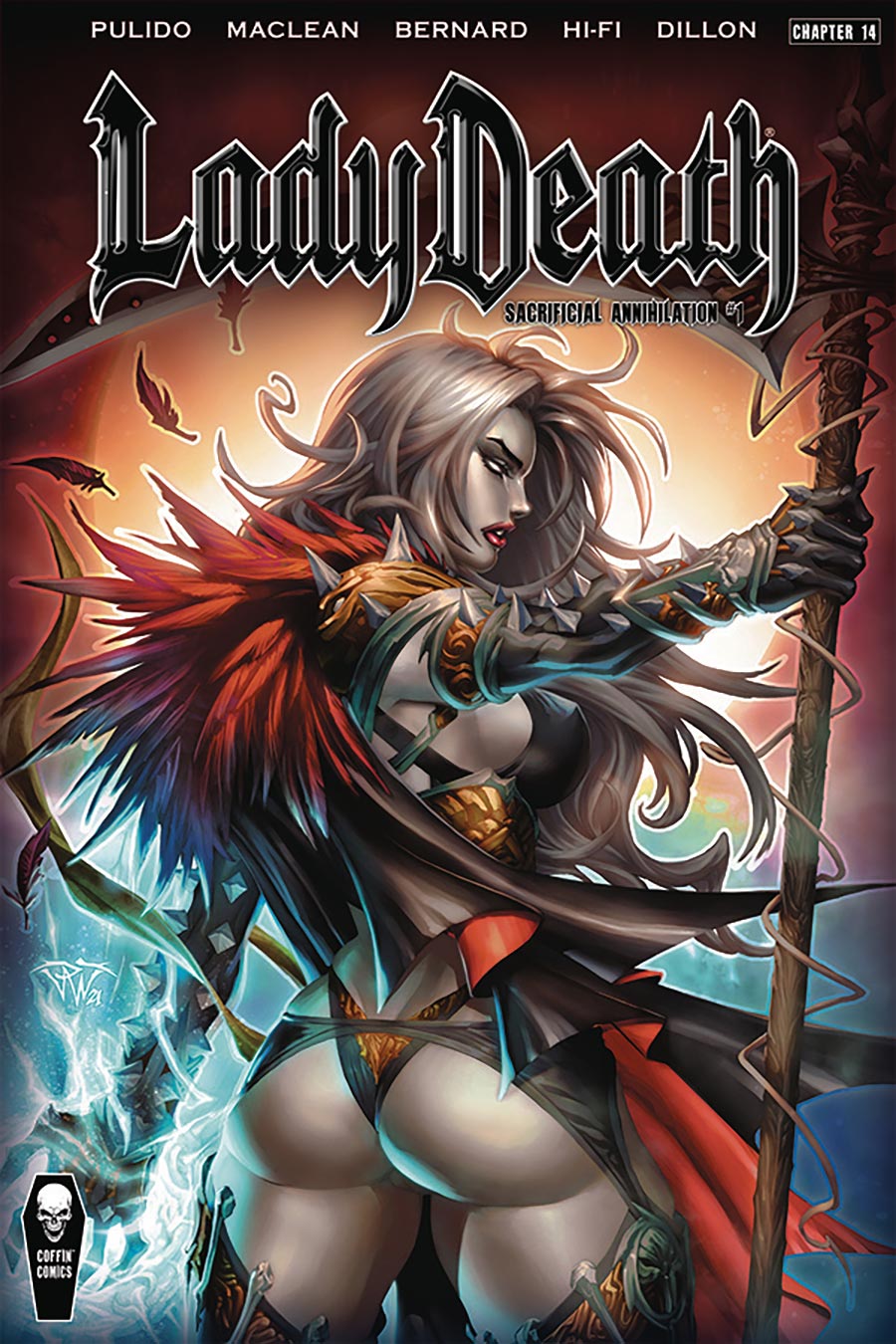 Lady Death Sacrificial Annihilation #1 HC Edition