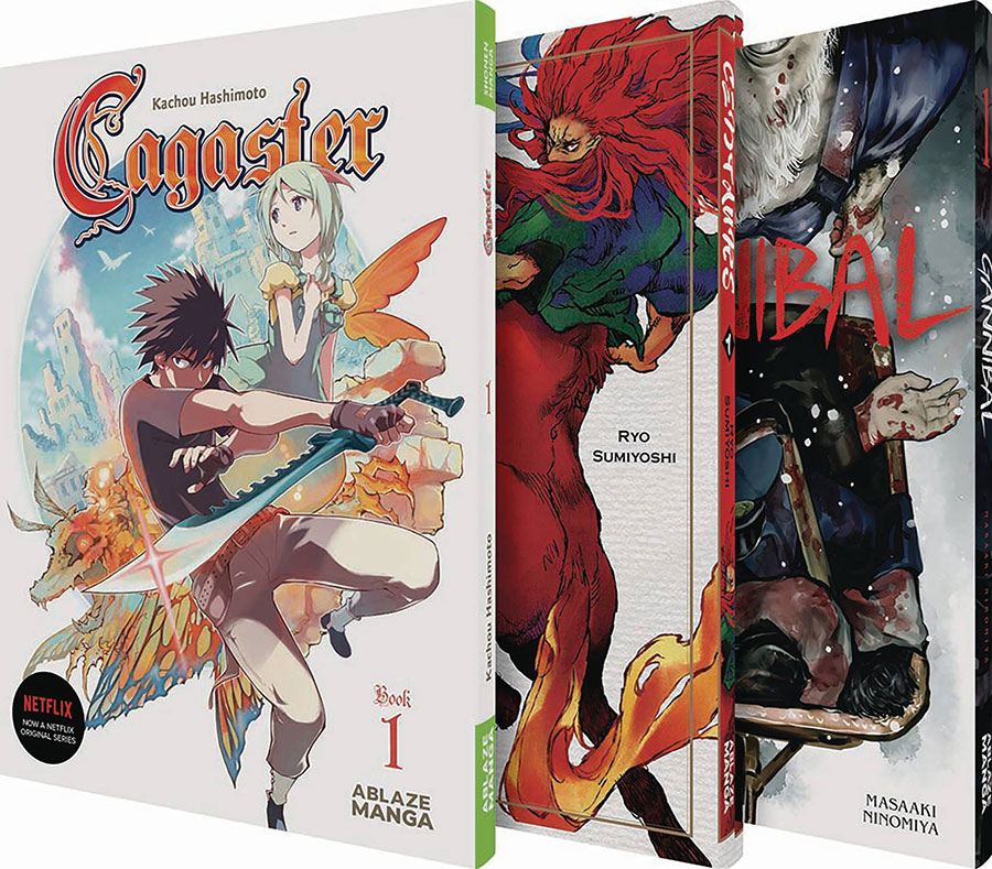 Ablaze Spotlight On Manga Collected Set