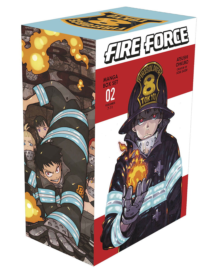 Fire Force Manga Box Set (Vol 7-11)