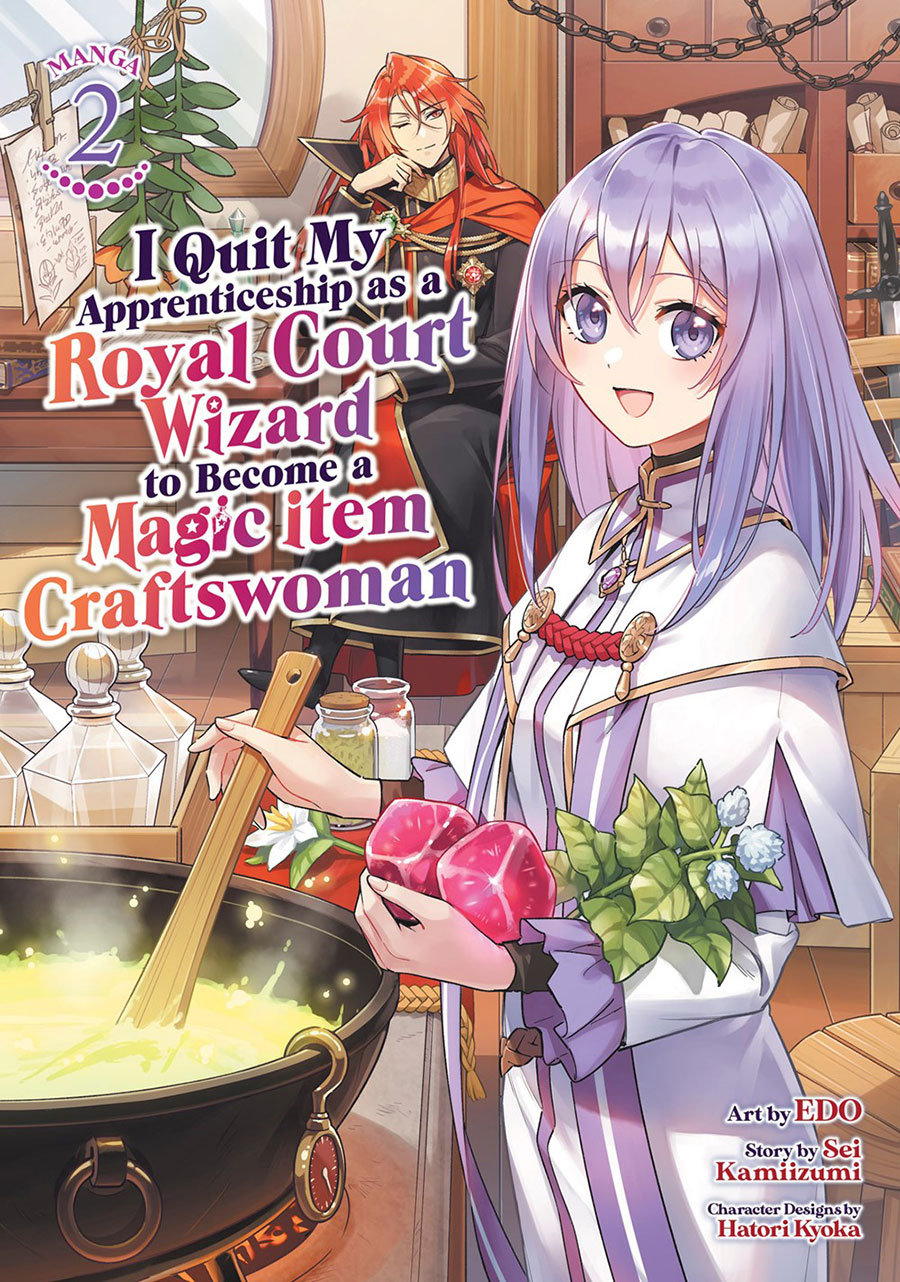 I Quit My Apprenticeship As A Royal Court Wizard To Become A Magic Item Craftswoman Vol 2 GN