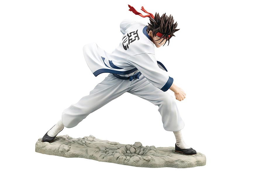 Rurouni Kenshin Sanosuke Sagara ARTFX J Statue
