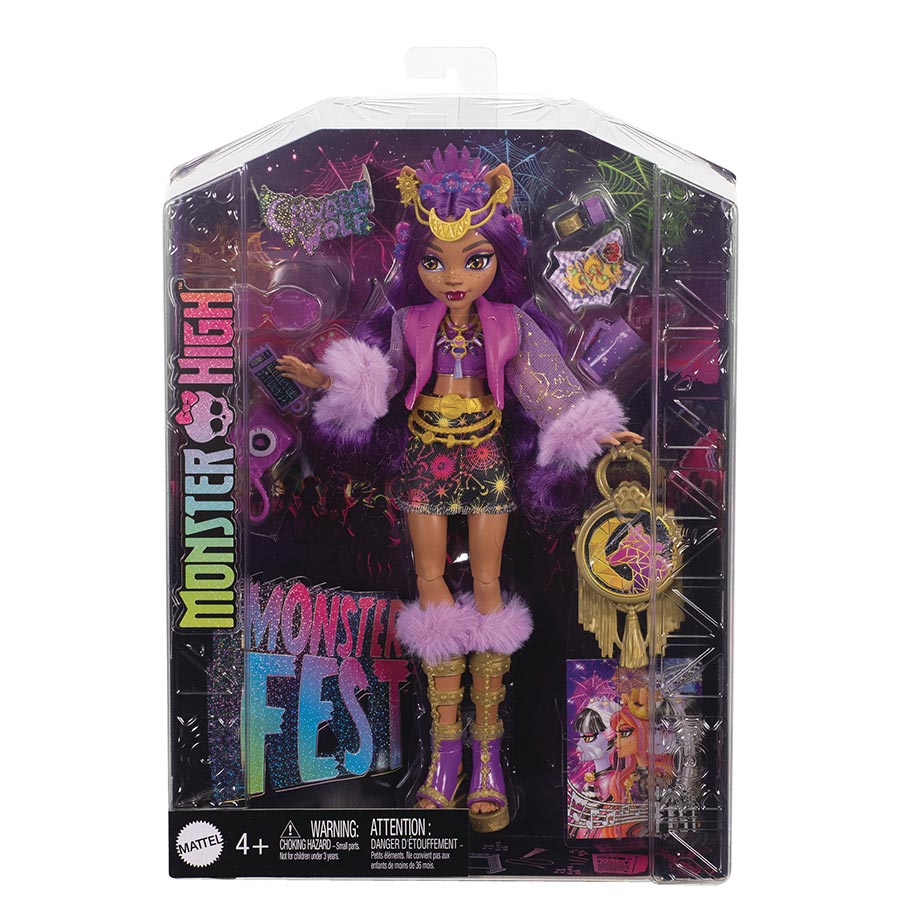 Monster High Monster Fest Doll - Clawdeen Wolf