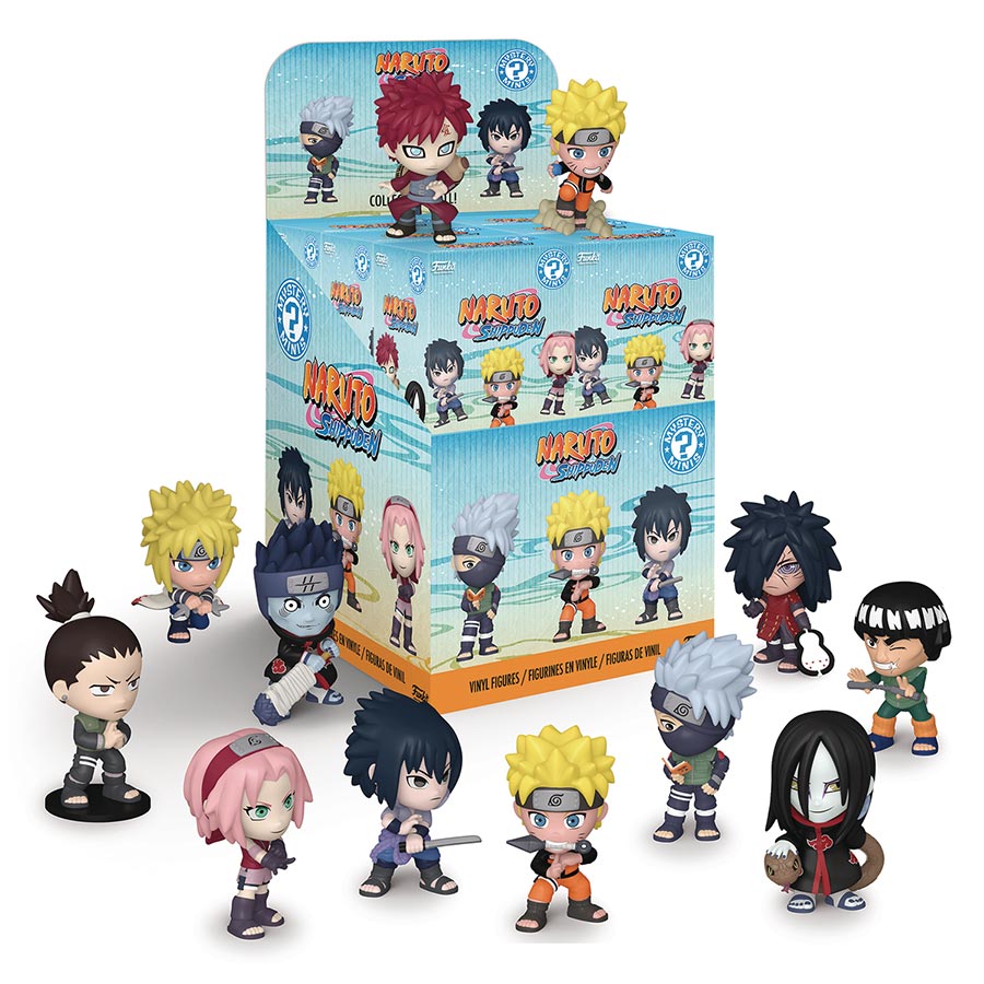 Naruto Shippuden Mystery Minis Blind Mystery Box 12-Piece Display