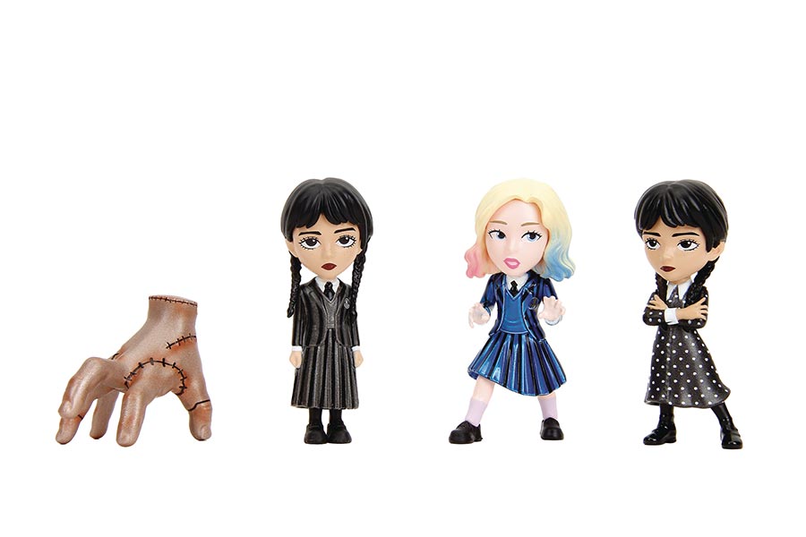 Wednesday 2.5-Inch 4-Pack MetalFigs Action Figure