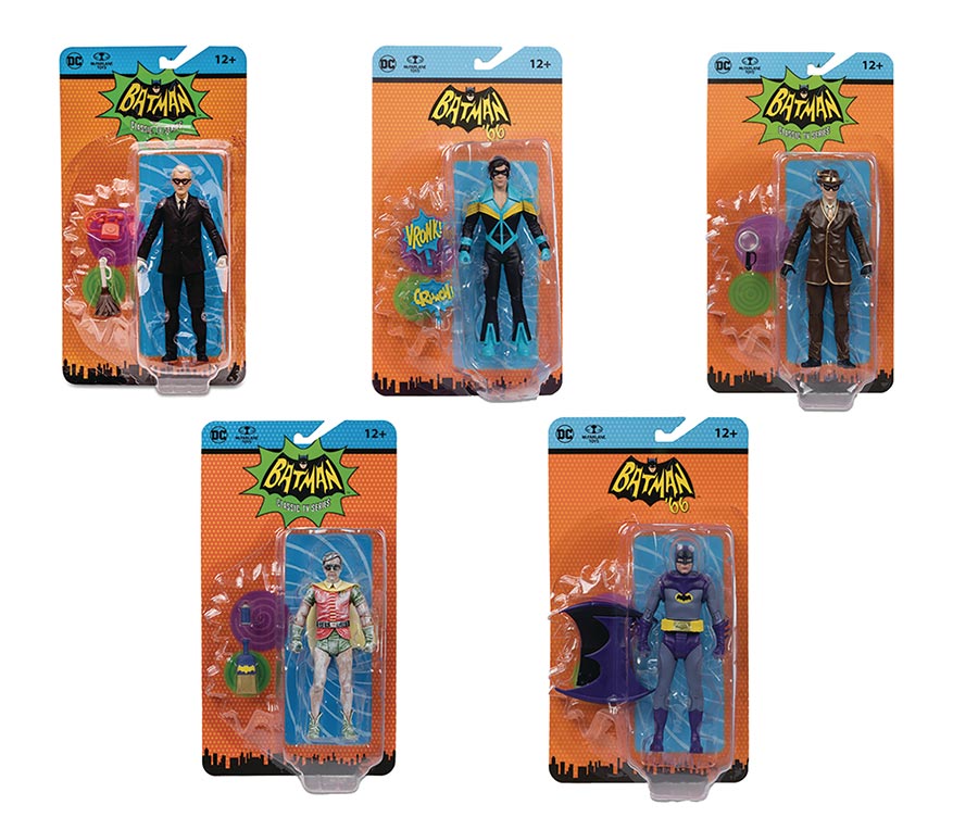 DC Retro 66 Batman 6-Inch Action Figure Wave 10 Assortment Case