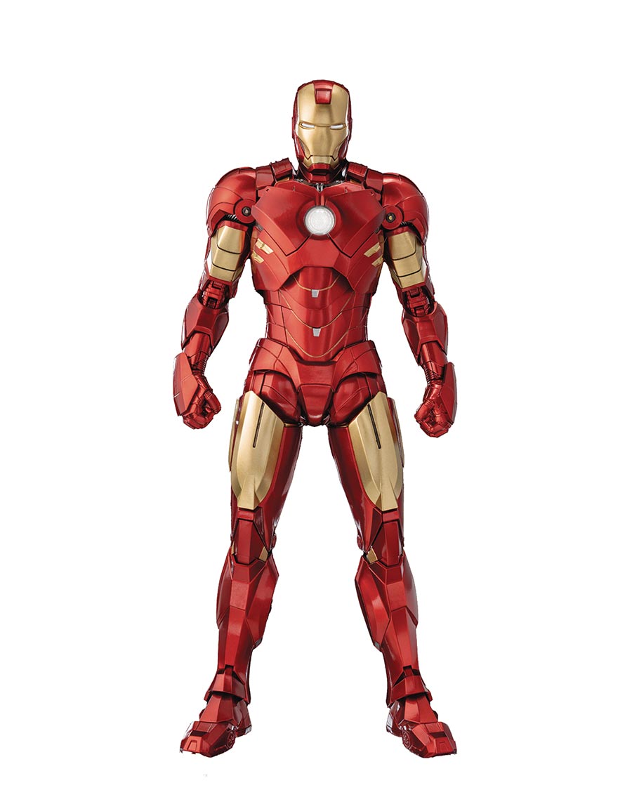 Marvel Infinity Saga Deluxe Iron Man Mark 4 Action Figure