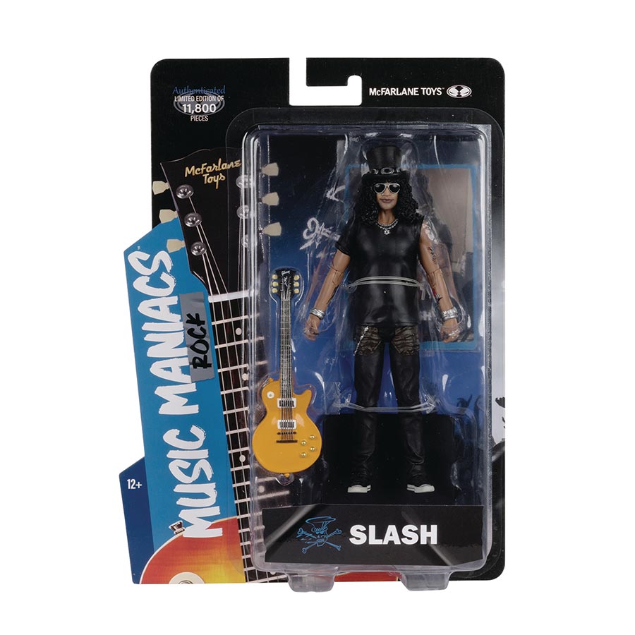 Music Maniacs Wave 3 Rock & Roll Slash 6-Inch Action Figure