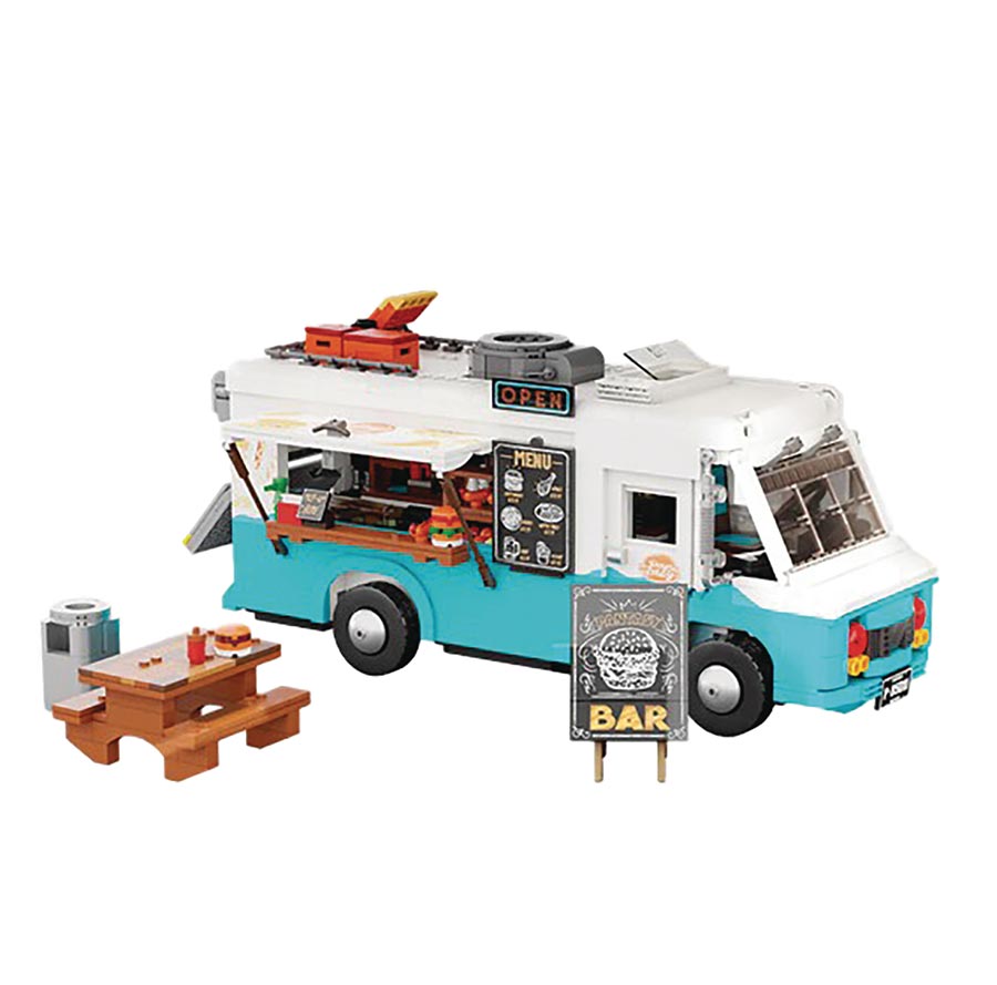 Pantasy Food Truck 2196-Piece Building Block Toy