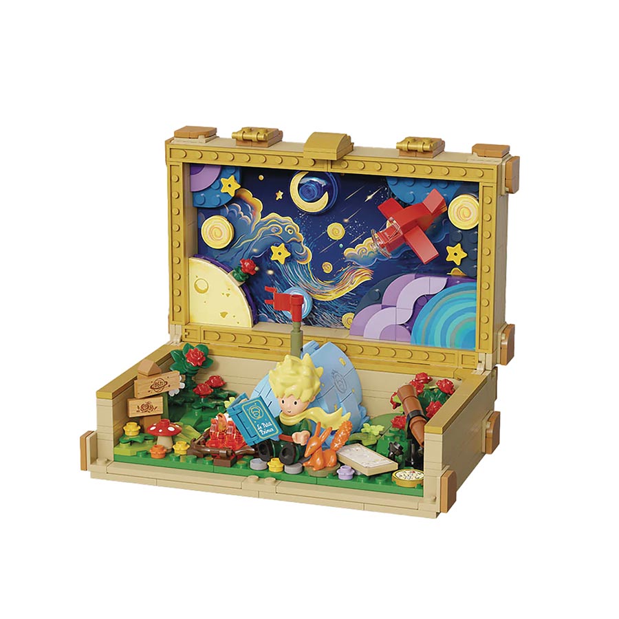 Pantasy Le Petit Prince (The Little Prince) Suitcase 519-Piece Building Block Toy