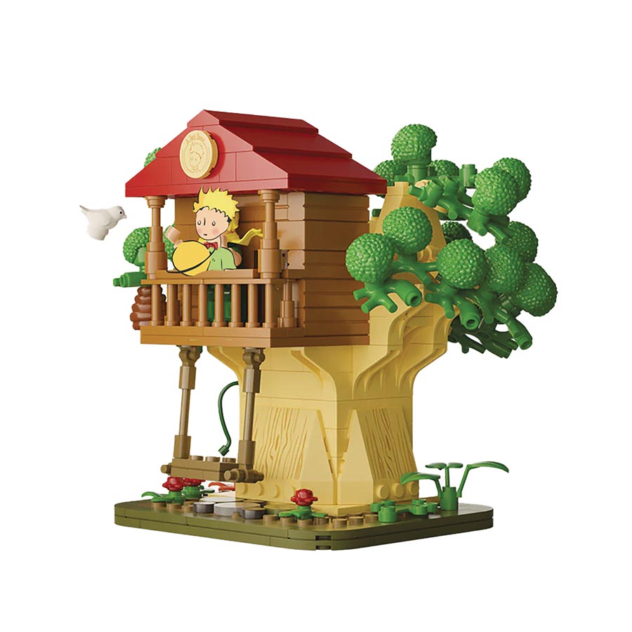 Pantasy Le Petit Prince (The Little Prince) Treehouse Pen Holder 300-Piece Building Block Toy