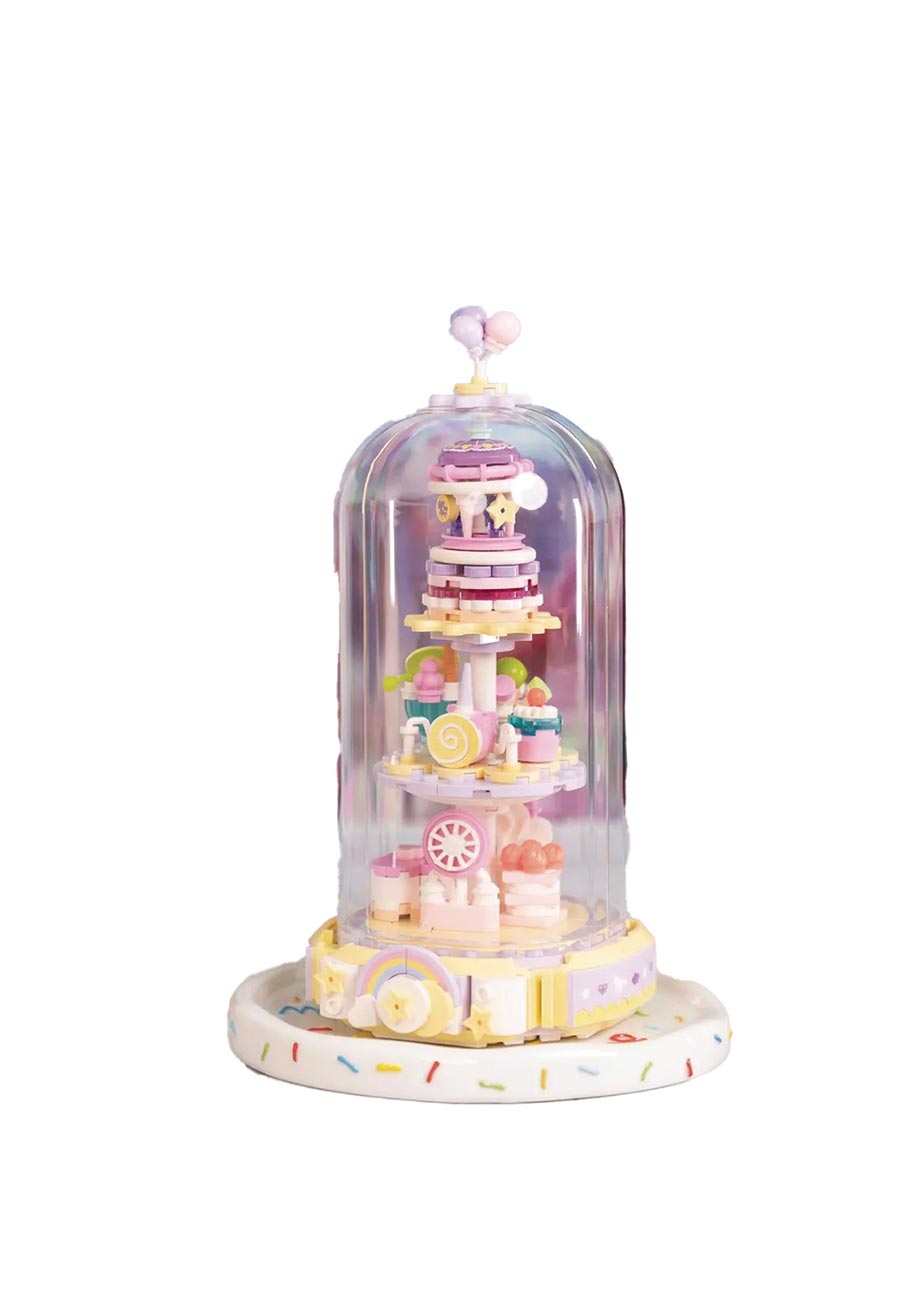 Pantasy Unicorn Paradise 270-Piece Building Block Toy