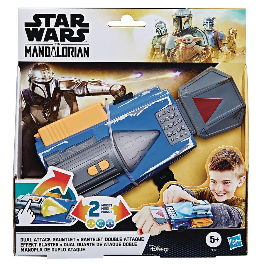Star Wars The Mandalorian Dual Attack Gauntlet Role Play Toy