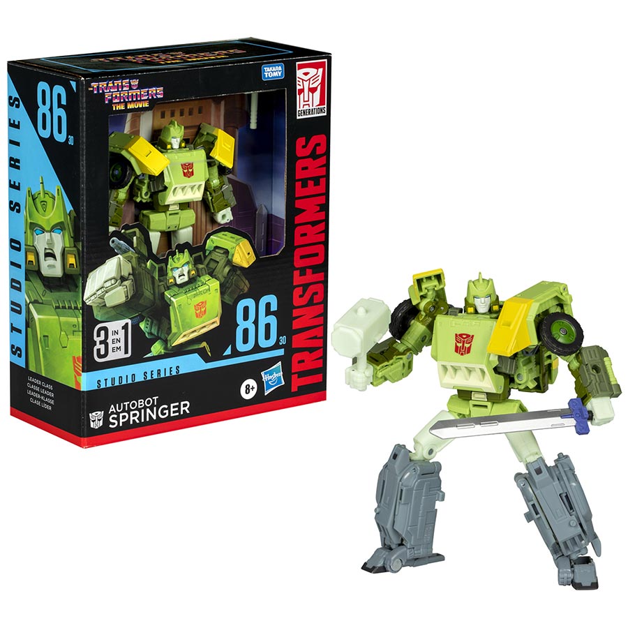 Transformers Studio Series Springer (1986) Leader-Class Action Figure